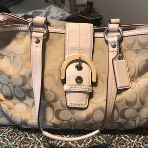 SOLD Authentic COACH Satchel - like new